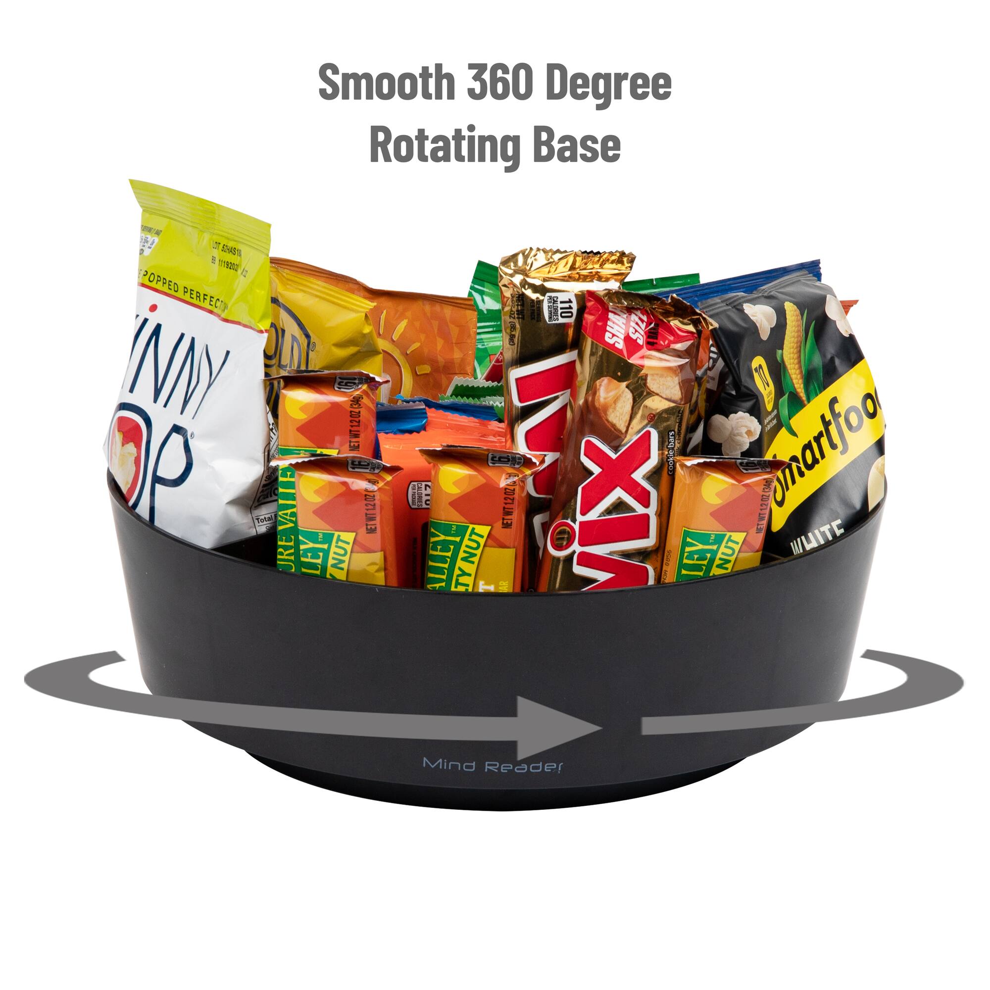 Mind Reader 12" Countertop Carousel Organizer